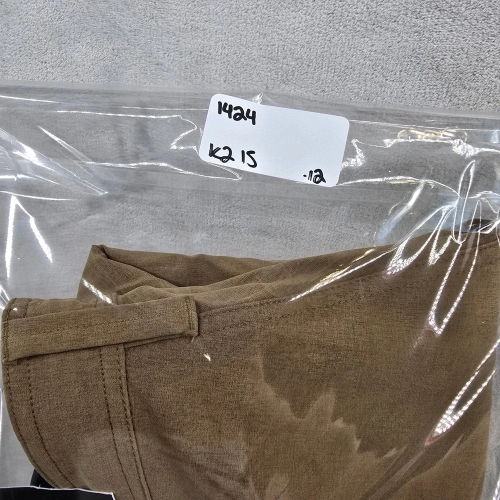 NWT‎ Proof Size 33 Equator Short Brown Performance Cargo Tech Utility Shorts